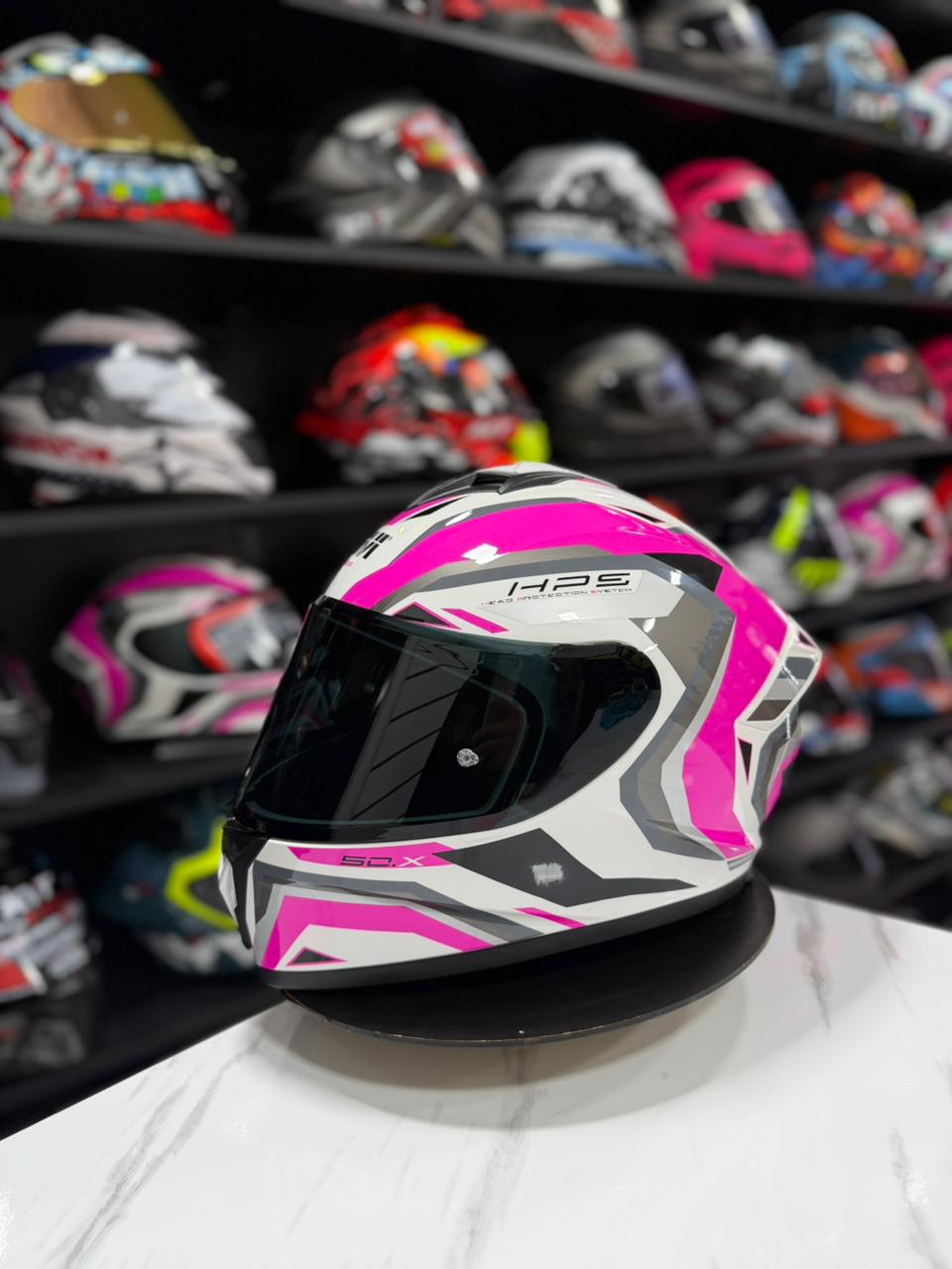 GIVI FUCHSIA SILVER BLACK
