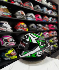 KYT TT REVO VICTORY GREEN