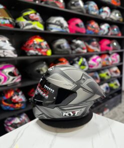 KYT TT REVO TOURSIT MATT COOL GRAY