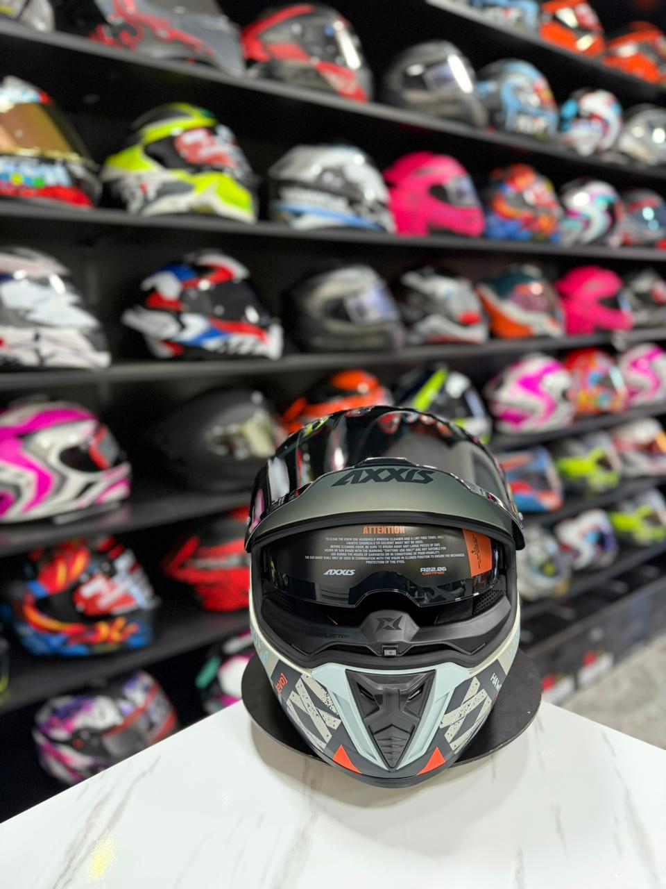 AXXIS HAWK SV GRIS MATTE - Imagen 2