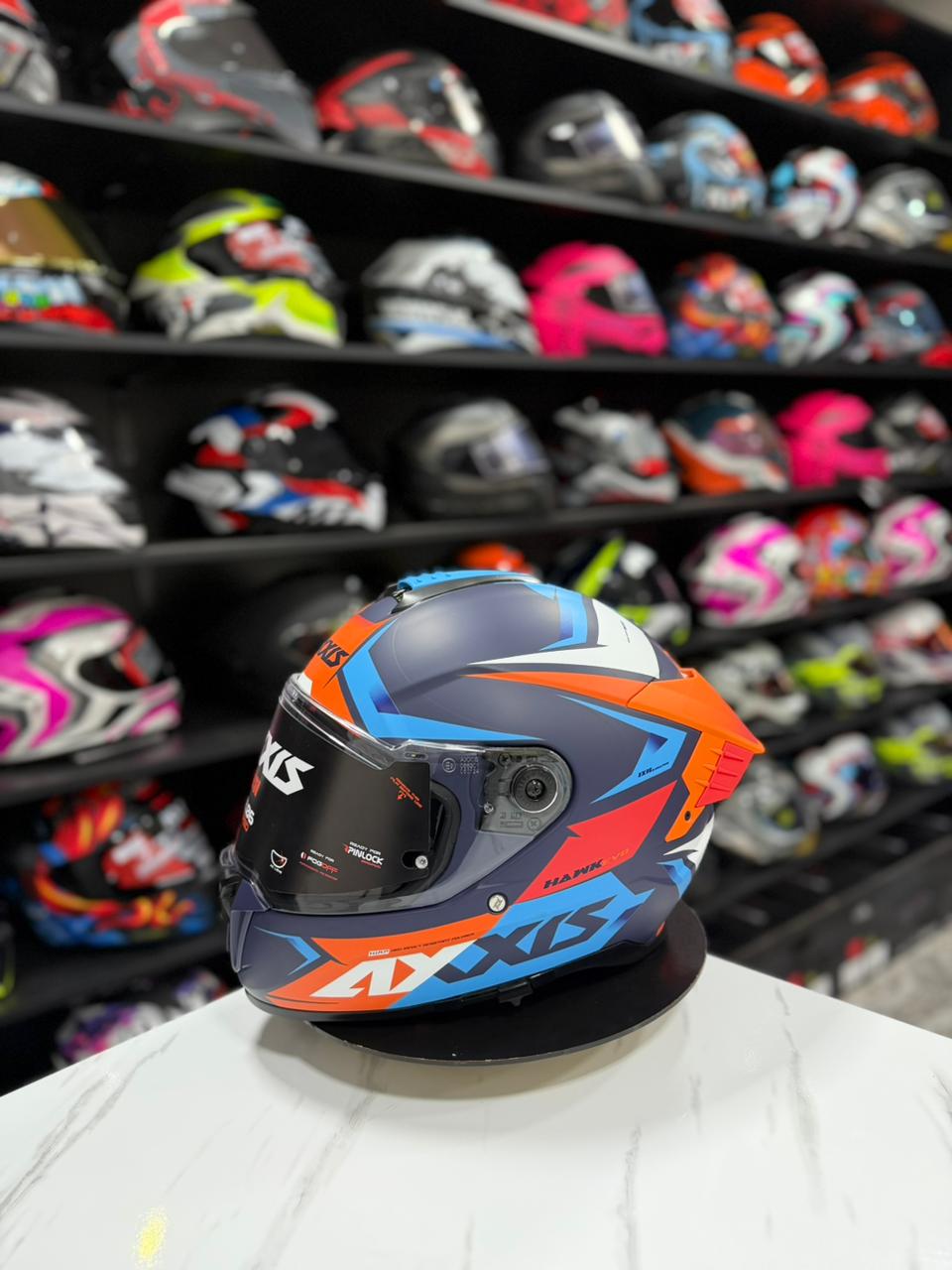 AXXIS HAWK SV NARANJA MATTE