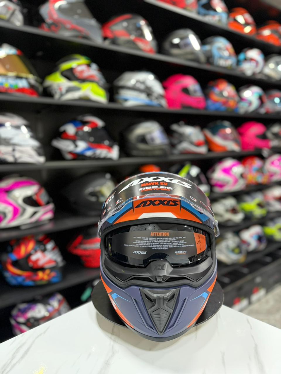 AXXIS HAWK SV NARANJA MATTE - Imagen 2