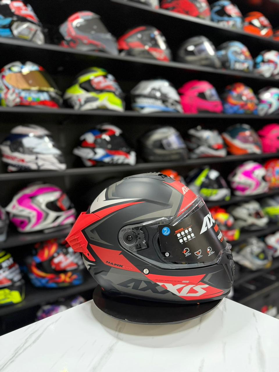 AXXIS HAWK SV ROJO MATTE - Imagen 4