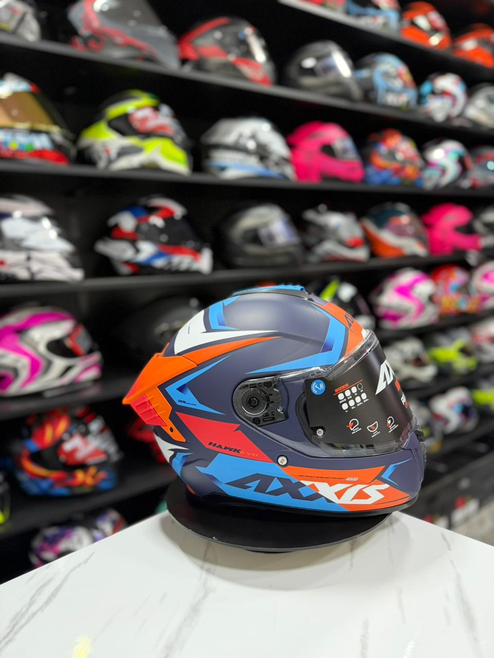 AXXIS HAWK SV NARANJA MATTE - Imagen 4