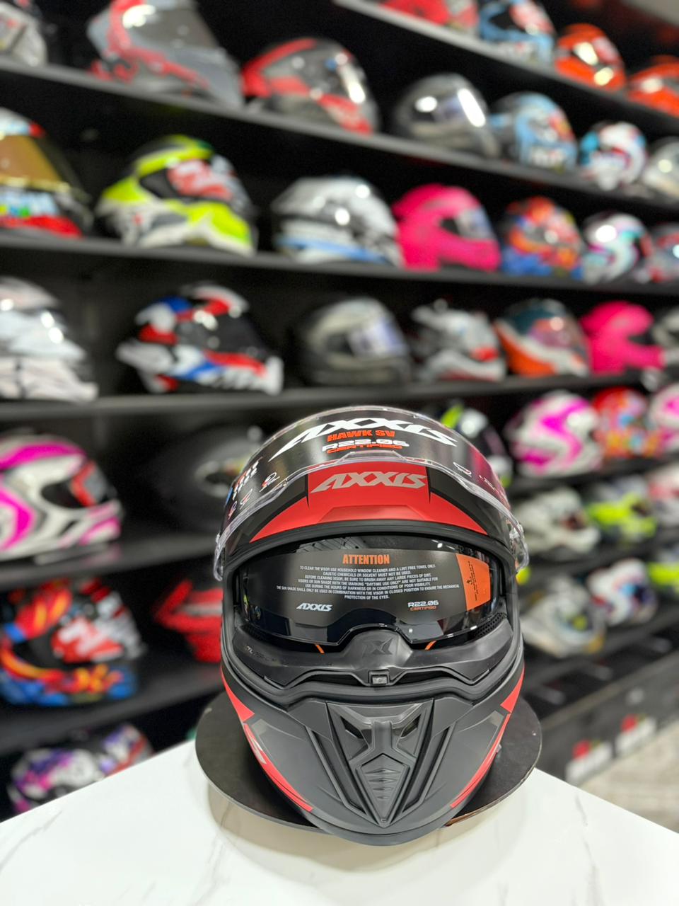 AXXIS HAWK SV ROJO MATTE - Imagen 2