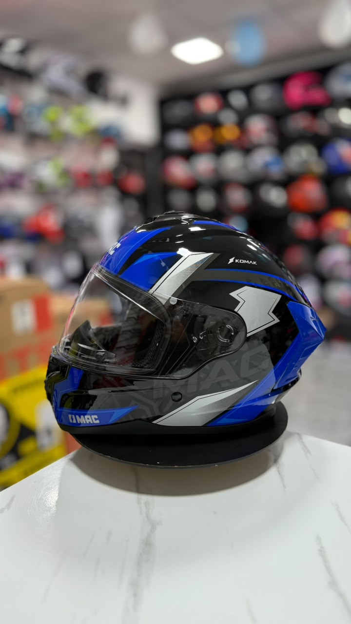 MAC VOLT KOMAK GLOSS BLACK BLUE