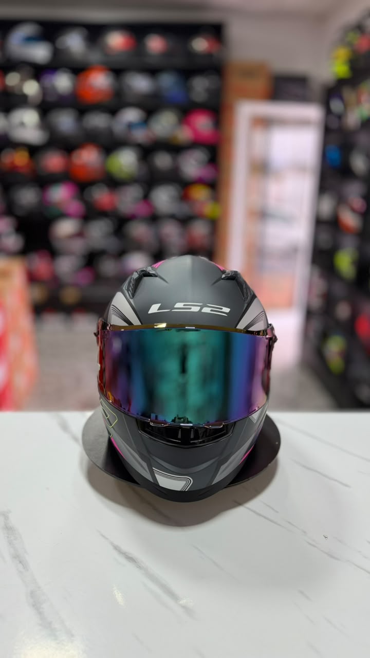 LS2 COSMOS CITYRIDER MATT TITANIUM PURPLE - Imagen 2