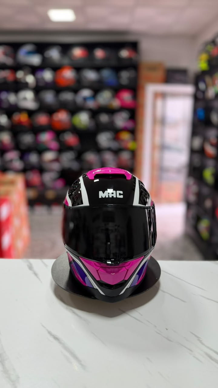 MAC OZONO VENDETTA WHITE BLACK PINK - Imagen 2