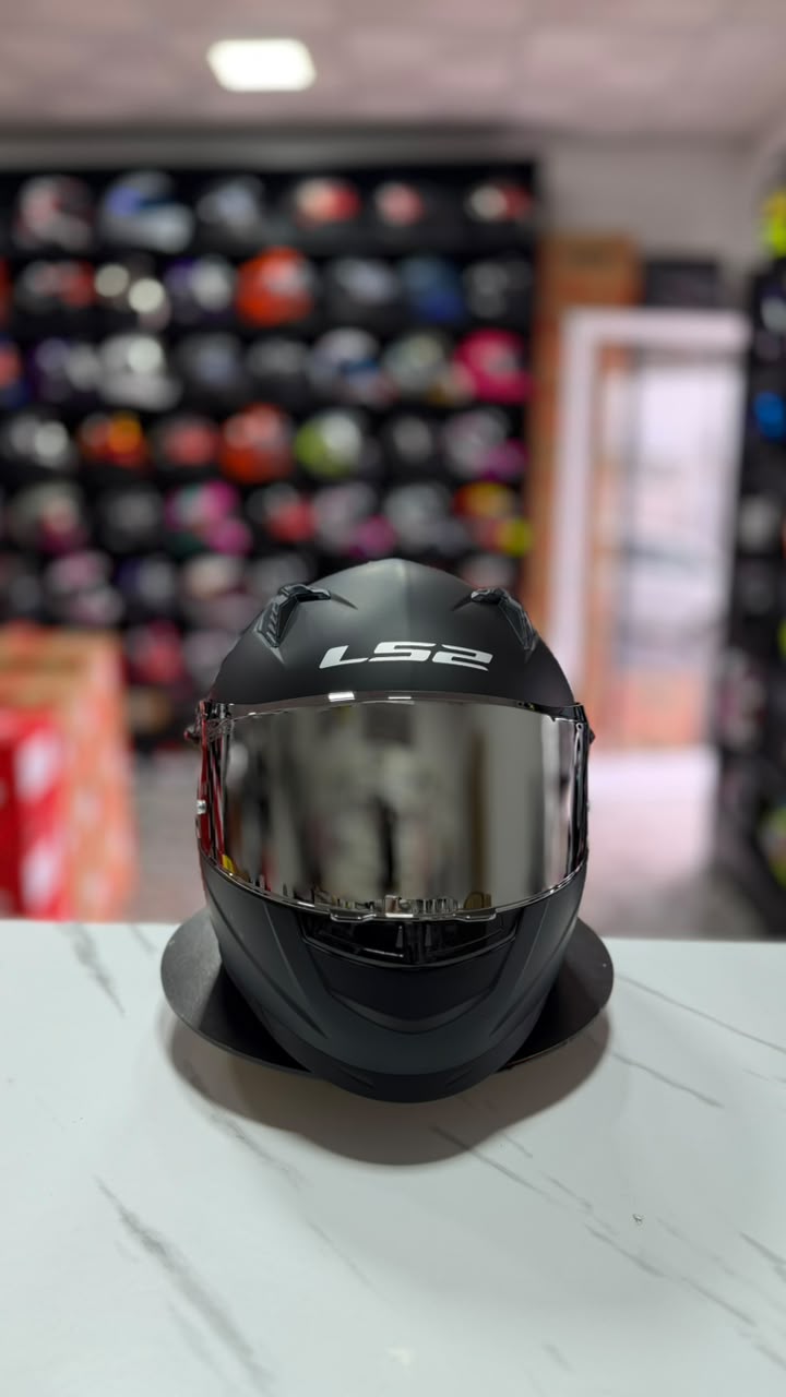 LS2 COSMOS BLACK MATT - Imagen 2