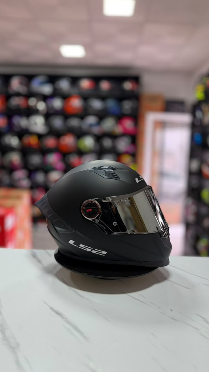 LS2 COSMOS BLACK MATT - Imagen 3