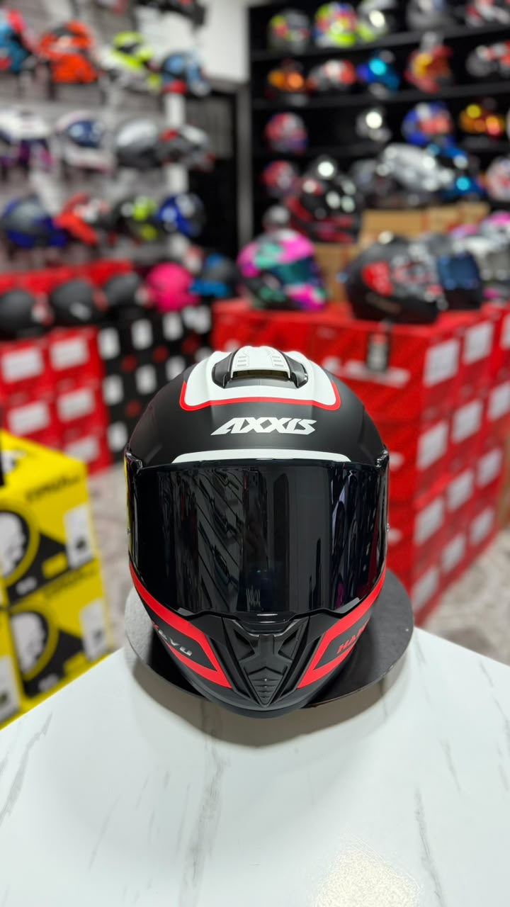 AXXIS HAWK SV EVO DAYTONA B15 ROJO MATE - Imagen 3