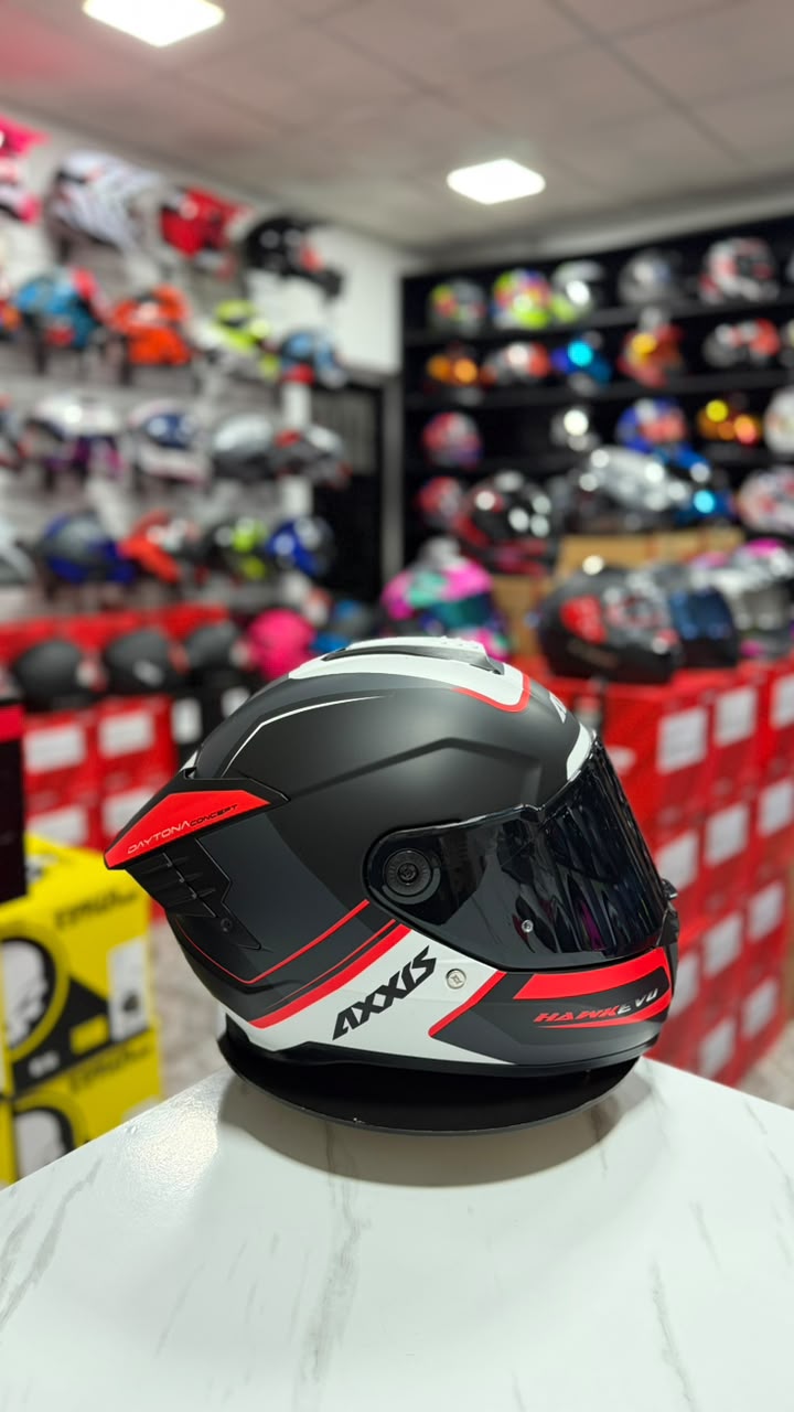 AXXIS HAWK SV EVO DAYTONA B15 ROJO MATE - Imagen 4